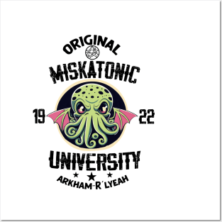 Miskatonic University Cthulhu - Creepy Cute Lovecraft Posters and Art